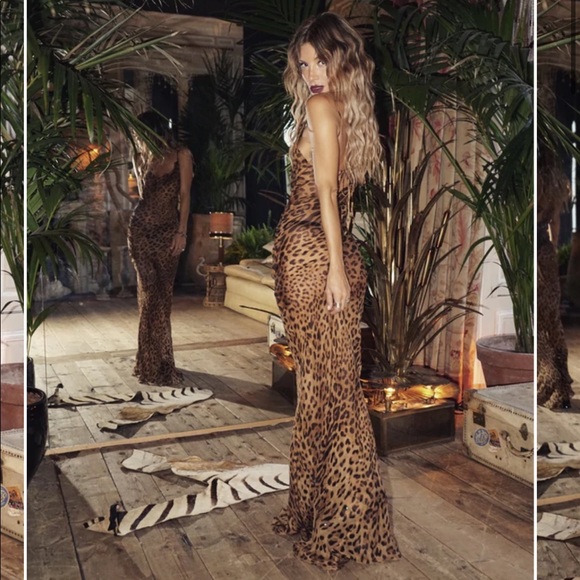 Rat & Boa Dresses & Skirts - Rat & Boa Leopard Print Maxi Dress